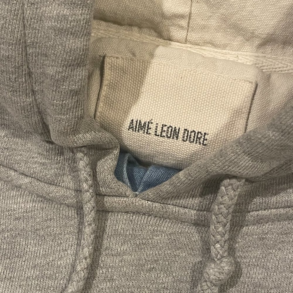 Aime Leon Dore Cropped Lined Sweatshirt - Picture 6 of 7